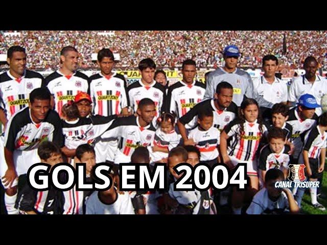 GOLS DO SANTA CRUZ EM 2004