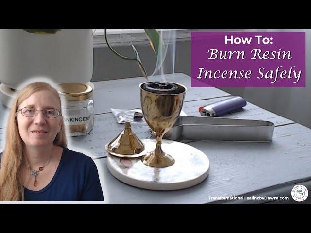 How to Burn Resin Incense on Charcoal Tablets