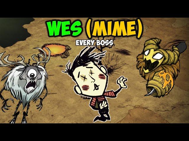 EASILY Defeating ALL Bosses as Wes (But everything is wrong)