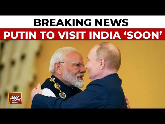 Breaking News: Russian President Vladimir Putin To Visit India 'Soon'