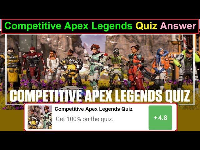 Competitive Apex Legends Quiz Answers | competitive apex legends quiz | Bequizzed