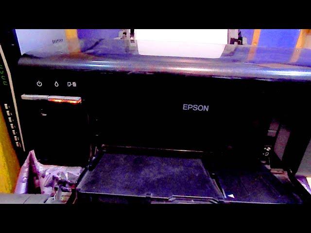 HOW TO CLEAR GENERAL ERROR EPSON T60/ T50 PRINTER ORANGE LITE BLINKING PROBLEM SOLVED EPSON PRINTER