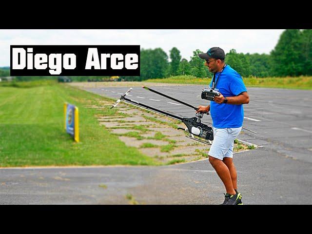 Diego Arce ~ Specter NME Nitro ~ OHIO Heli 3D competition
