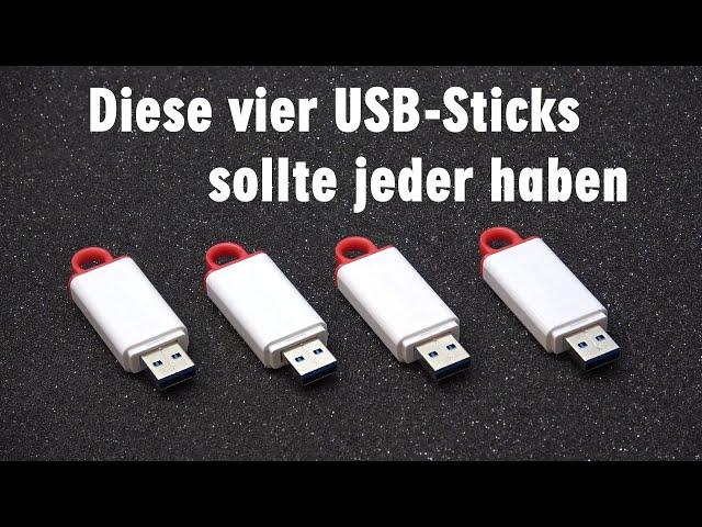 Diese vier USB-Sticks müsst Ihr euch erstellen - kostenlos und wichtig