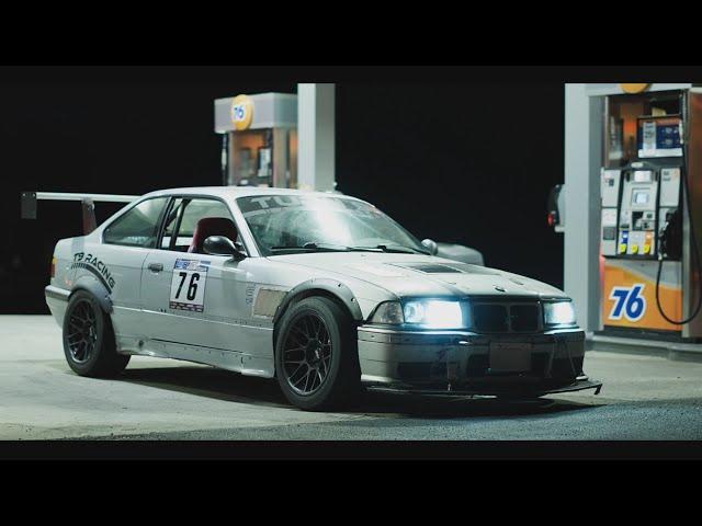 峠 Touge Attack BMW: S54 Swapped E36 [4K | POV HD]
