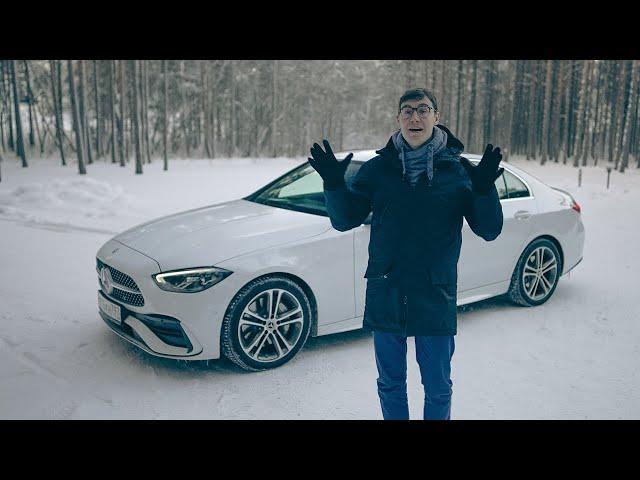 НОВЫЙ МЕРСЕДЕС Ц-КЛАССА! Победит ли трешку BMW? Тест-драйв и обзор Mercedes-Benz C-Class 2022 W206