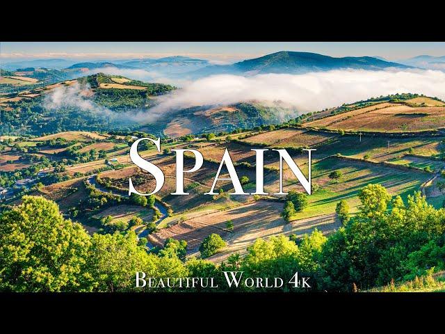 Spain 4K Beautiful Nature Film - Meditation Relaxing Music - Travel Nature