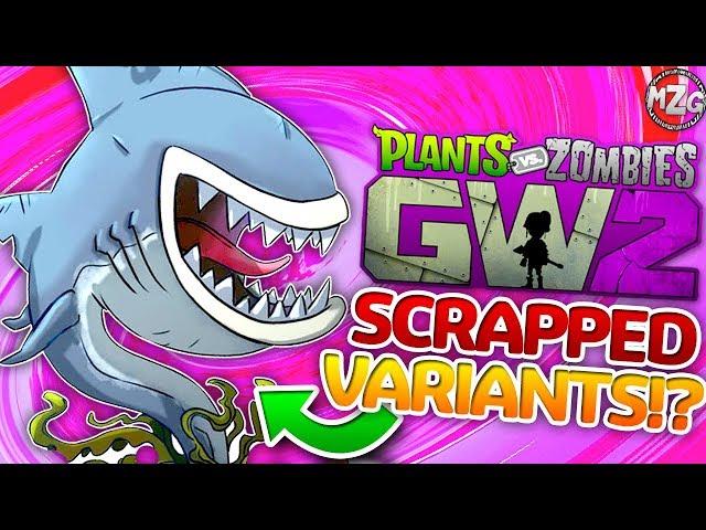 PvZGW2 CANCELLED Plant Variants!? - Plants vs. Zombies: Garden Warfare 2 Concept Art