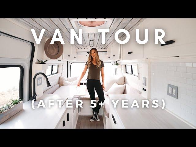 VAN TOUR | 5+ YEARS LIVING ON THE ROAD