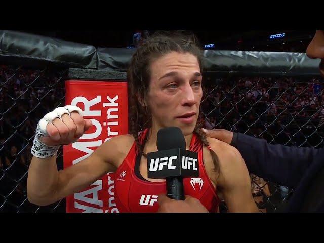 UFC 275: Joanna Jedrzejczyk Octagon Interview | Retirement Announcement