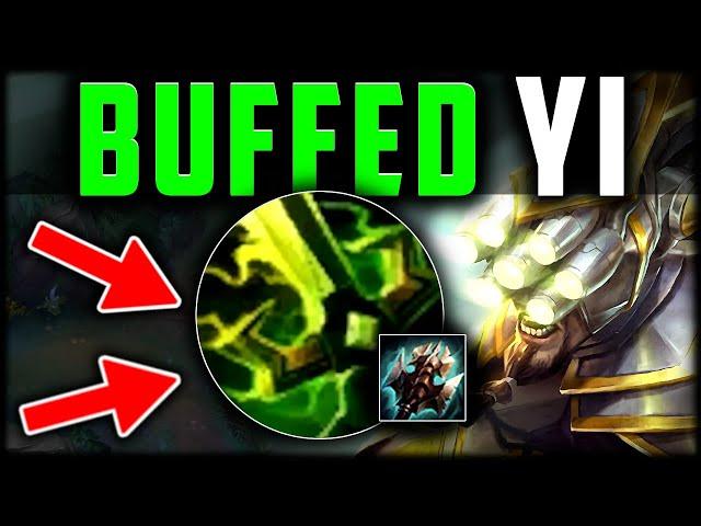 BUFFED MASTER YI IS A PROBLEM (+20% ATTACK SPEED) How to Play Master Yi & Carry Low Elo