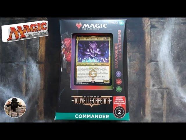 Opening of the Riveters Savagery Commander Deck, the streets of the new Capenna