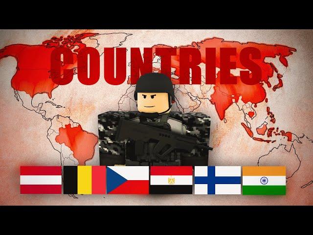 Every Country That Makes Up Phantom Forces