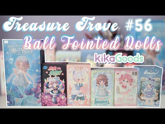 Treasure Trove #56 Ball Jointed Doll Blind Box Unboxing (Antu, Come4Free, Simon's Toys +) KikaGoods!