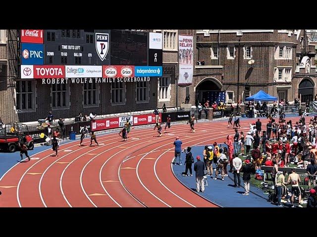 Penn Relays 2022 HS Boys Championship 4x100