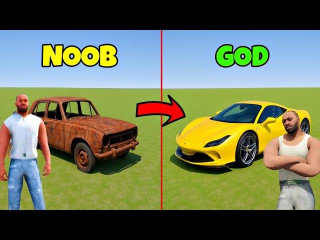 FRANKLIN UPGRADING HIS CAR FROM A TRASH CAR TO A GOD CAR IN GTA 5