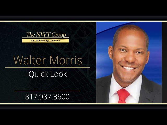 Walter Morris reporter highlights: Quick Look