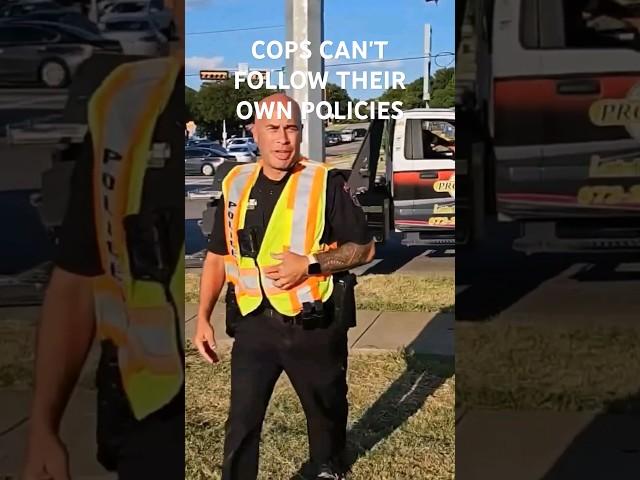 OFFICER SAFETY IS A JOKE