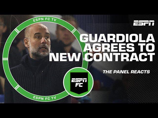 Pep Guardiola’s new contract with cause everyone at Man City to take a ‘sigh’ – Nicol | ESPN FC