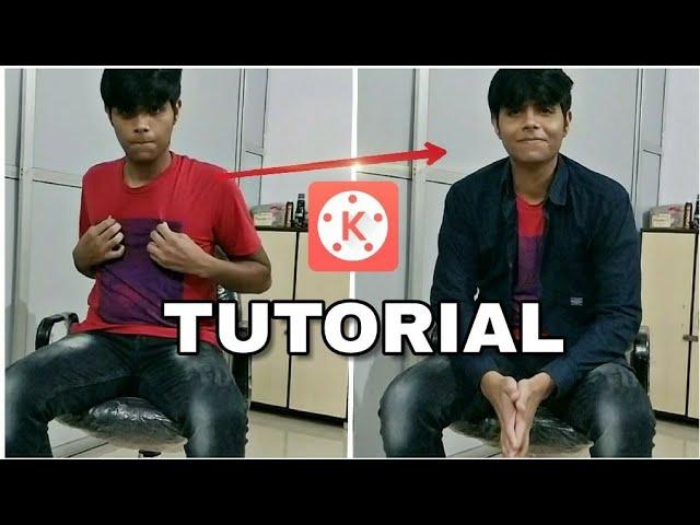 TUTORIAL DRESS CHANGING EFFECTS | KINEMASTER TUTORIAL