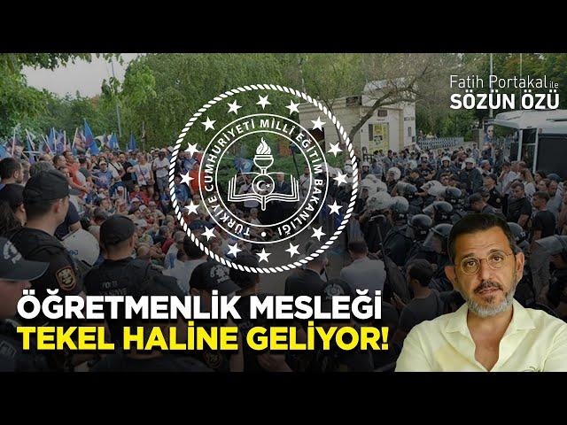 ÖĞRETMENLİK MESLEĞİ DE TEKEL HALİNE GETİRİLİYOR! “SENİ ÖĞRETMEN YAPTIRMAYACAĞIZ!”