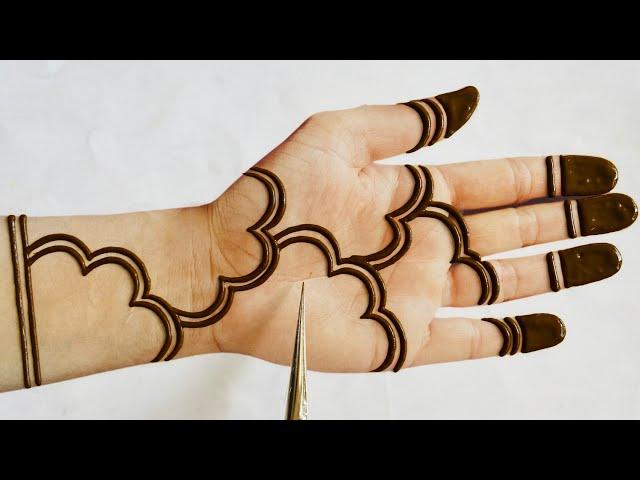 Easy Bharva Indian Full Hand Mehndi Design Trick 2024-Simple Dulhan Mehandi Design- Mehndi ka design