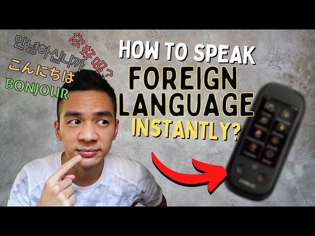 THE EASIEST WAY TO SPEAK 10 LANGUAGES INSTANTLY | Coral Vision UN3 Translator Review 2021