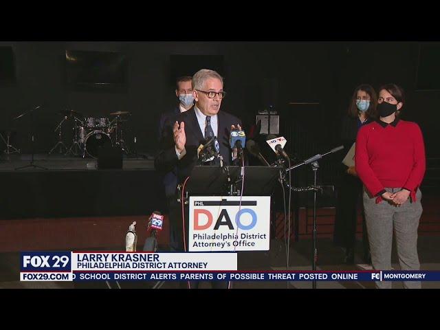 'We don't have a crisis of crime': Krasner says no reason for people to be fearful when they come to