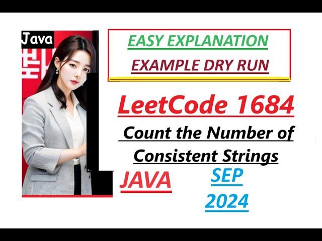 Count the Number of Consistent Strings | Leetcode 1684 | Java | Developer Coder