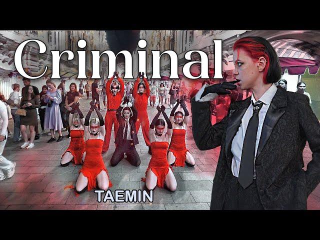 [K-POP IN PUBLIC][ONE TAKE] TAEMIN (태민) - Criminal dance cover by Polarity