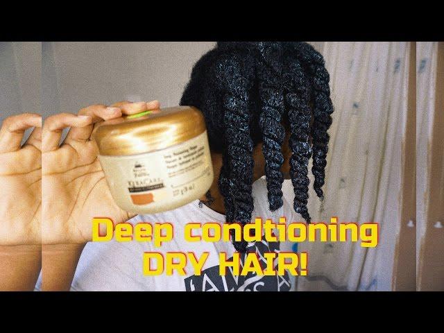 HOW TO DEEP CONDITION DRY NATURAL HAIR | NICKYBNATURAL