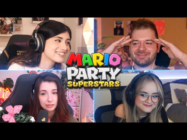 Die LUSTIGSTE Runde Mario Party  (Mit Mahluna, Baso & Easyemi)