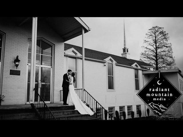 Christ Centered Wedding Video in a Beautiful All White Venue | Grace + Hampton's Wedding Sneak Peek