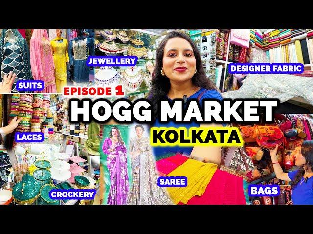 New Market Kolkata | Hogg Market Kolkata | Esplanade Kolkata | Saree Suit Jewellery Bag Crockery