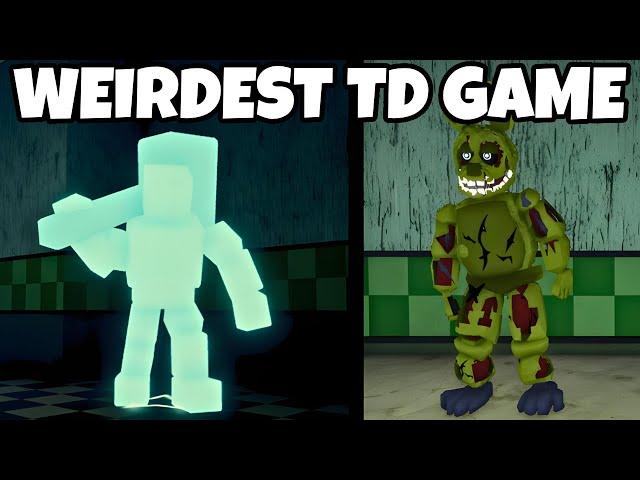 This is Roblox's WEIRDEST Tower Defense Game - Roblox Five Nights TD (FNTD)
