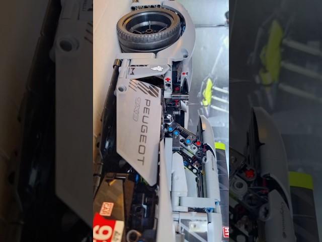 LEGO PEUGEOT HYPERCAR LeMans Details #carmodelsandmusic #lego #legotechnic #peugeothypercar #cars