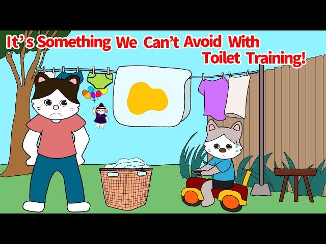 Picture Book Anime Read  Aloud:It's something we can't avoid with toilet training!