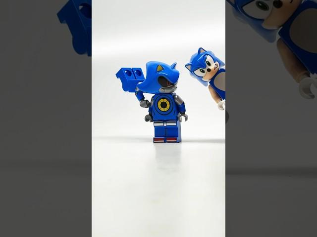 Connecting TWO LEGO Metal Sonic Minifigures