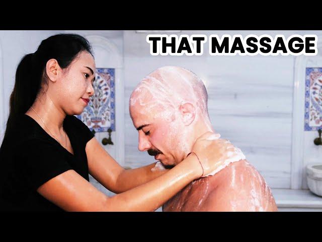 ASMR Turkish HAMMAM | Massage, Soap and Scrub