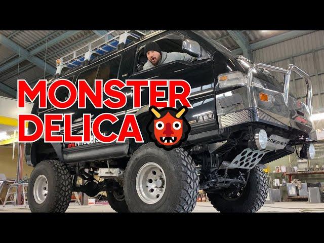 This Monster Delica is the ultimate 4WD diesel van!!