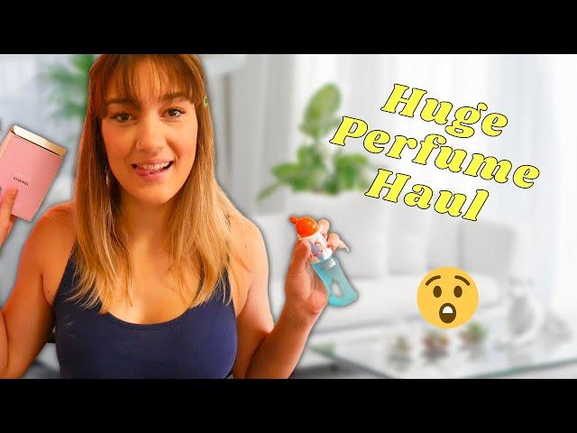 HUGE PERFUME HAUL!? | WHAT I BROUGHT IN MY SUITCASE