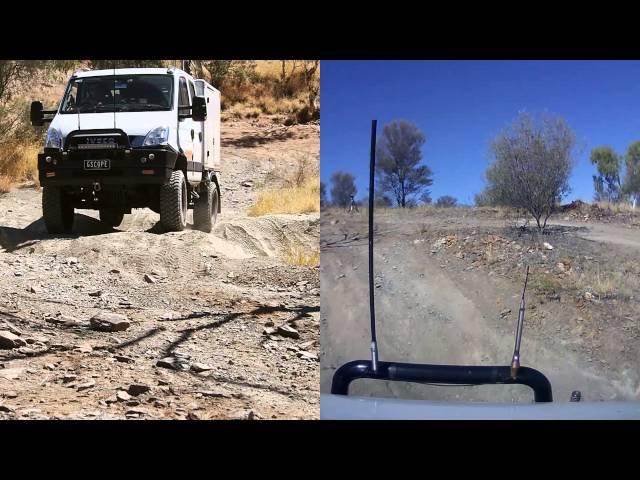 Iveco Daily 4x4 -  dash cam / split screen video