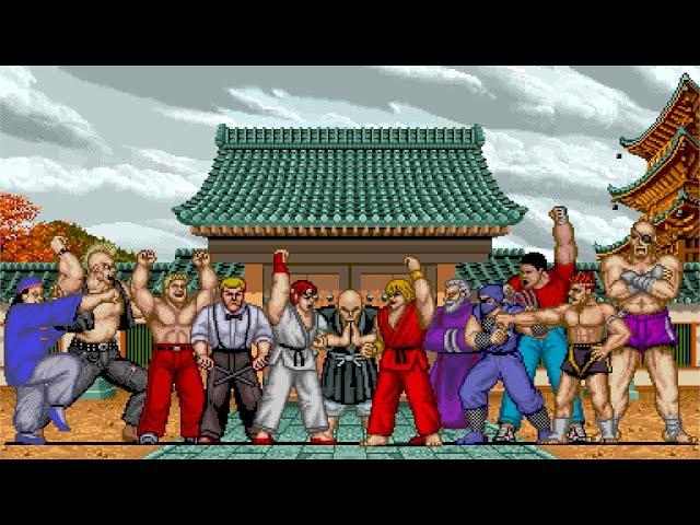 Street Fighter Characters Evolution part. 1