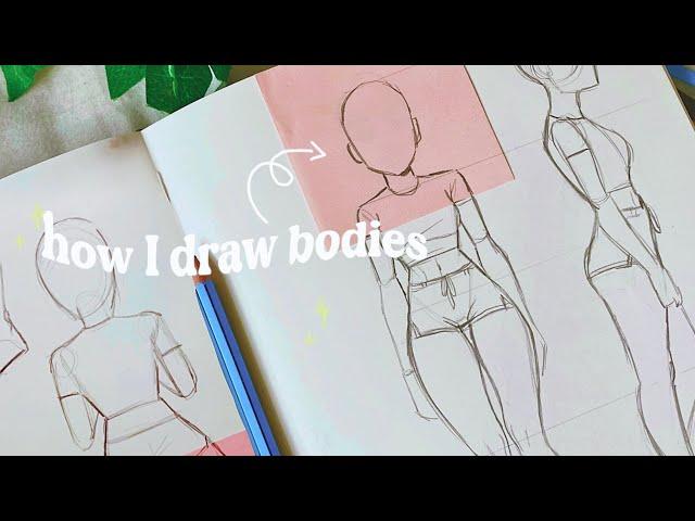 How I draw bodies 