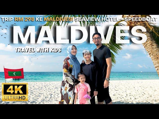 Ep. 144 - Perjalanan Bajet RM298 ke Maldives!  Pengalaman Speedboat & Hotel Seaview Menakjubkan!