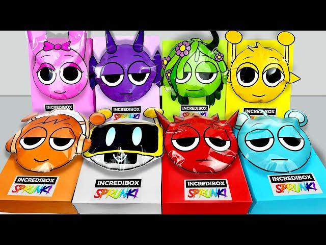 Paper DIY Unboxing INCREDIBOX Blind Box, How to make Blind Bag | Tana Cubes DIY