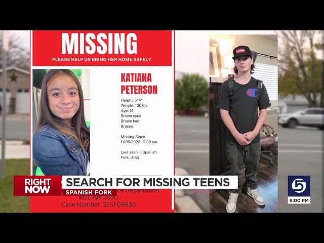 Police concerned about two teens missing from Utah area