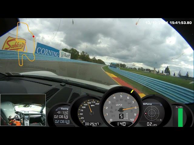 Watkins Glen 10/13/21 Fast Lap 1:58.92