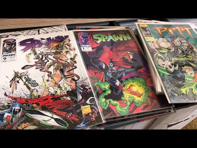 Big Image comic book haul. Spawn & Pitt