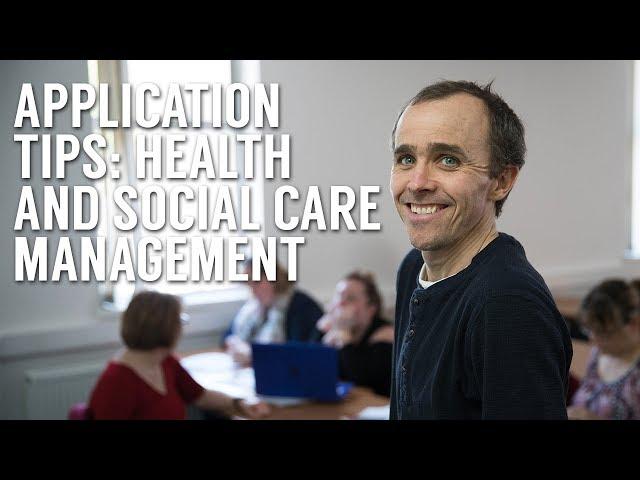 Health and Social Care Management Degree | Personal Statement Tips